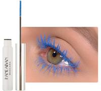 Sept-Mascara Coloré Imperméable Pinceau Fin Cils Verts Noirs Et Blancs Maquillage Longue Tenue