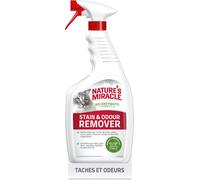 Sept-Nature`S Miracle Stain & Odour Remover - Spray Eliminateur Pour Taches Et Odeurs Organiques Des Chats - Urine, Excréments, Vomis \U2013 Action Bio-Enzymatique \U2013 Multi-Surfaces \U2013 Parfum