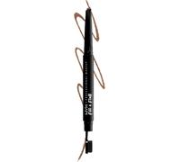 Sept-Nyx Professional Makeup Crayon À Sourcils Fill & Fluff, Formule À La Pommade Crémeuse, Pointe Précise, Embout Brosse Pour Estomper, Taupe