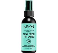 Sept-Nyx Professional Makeup Spray Fixateur Setting Spray Dewy Finish, Spray De Finition, Tenue Longue Durée, Fini Satiné, Formule Vegan, Modèle : Dewy