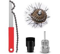 Sept-Outils De Demonte De Cassette De Vélo Kit D'outils, Outils De Demonte De Cassette, Outil De Démontage De Pignon, Convient Aux Chaînes De Vitesses 6,7, 8, 9, 10, 11