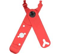 Sept-Pince À Chaîne De Vélo, Alliage D'aluminium Haute Résistance 4 En 1 Multi-Fonction Levier De Pneu Master Link Plier Valve Tool (Rouge)