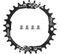 Sept-Plateau De Vélo 104 Bcd 30 Dents À 52 Dents Narrow Wide Mono Plateau Vtt Avec Boulons De Pignon Pour Vélo De Route, Vtt, Gravel, Bmx, Ebike