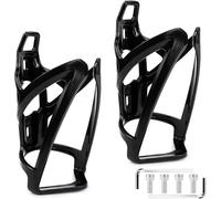 Sept-Porte Bidon Vélo Universel Porte Gourde Vtt Support Gourde Velo Route Pour Le Sport Et Le Cyclisme En Plein Air Ultra Léger Portable Porte Bidons Lot De 2 Avec Vis Et Outil De Montage