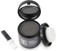 Sept-Poudre De Racine De Cheveux, Couverture De Racine Pour Homme Et Femme, Poudre Cheveux Pour Combler Les Cheveux Clairsemés, Pour Cacher Le Maquillage Des Racines, 10g (Gris)