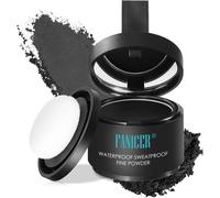 Sept-Poudre Hairline,Poudre De Retouche De Racines,Hair Root Concealer,Poudre Invisible Pour Cheveux,Couverture Les Ligne Des Cheveux,Facile À Appliquer,Pour Femmes Et Hommes(Noir 01)