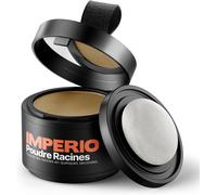 Sept-Poudre Racines - Concealer Pour Cheveux Pour Épaissir Les Cheveux, Pour Les Femmes Et Les Hommes, Make-Up Pour Cheveux Résistant À L`Eau, Pour Masquer Les Racines - 4 G (Blond Foncé)