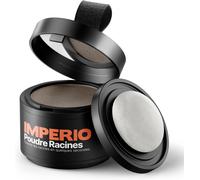 Sept-Poudre Racines - Concealer Pour Cheveux Pour Épaissir Les Cheveux, Pour Les Femmes Et Les Hommes, Make-Up Pour Cheveux Résistant À L`Eau, Pour Masquer Les Racines - 4 G (Châtain Moyen)