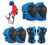 Sept-Protection Roller Skateboard Enfant, 6 En 1 Sets De Protection Enfant Velo, Coudières Genouillère Protège-Poignets, Confortable Et Facile À Installer, Protections Pour Skateboard