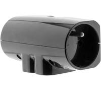 Sept-Quadriplite: 2x 16a+2x 6a Latérale Glass Noir Tv Écran Plats