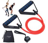 Sept-Resistance Bands, Resistance Tubes Resistance Bands With Handles Exercise Bands, Ideal For Home, Gym, Physical Therapy, Strength Training, Muscle Toning, Door Anchor & Storage Bag Included