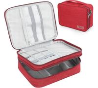 SEPT-Sac Câble Multifonctionnel Sac de Voyage Universel Électronique Cable Management Cubes pour Tablette, Disque Dur Externe, Chargeur, Adaptateurs, Cartes Mémoire, Câbles USB