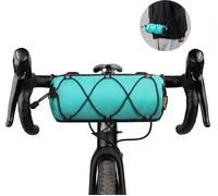 Sept-Sac De Guidon De Vélo Sac De Rangement Épaule Avant Avec Bandoulière Pour Vélo De Route Vtt Cyclisme Voyage (Bleu Lac)