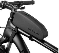 Sept-Sacoche De Cadre Vélo Vtt Sacoche De Guidon Top Tube Vélo Pochette Triangle Bicyclette Vtc Route Étanche Léger Noir, 1,6l-1 Zipper