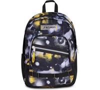 Sept sacs à dos école double détachement PEINTURE DORÉE, gris, 32 L, double c...