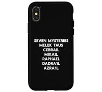 Sept Saints Anges du yasidisme Mystères Melek Taus Coque pour iPhone X/XS