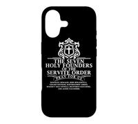 Sept Saints fondateurs de l'Ordre des Servites Prions pour Nous Catholiques Coque pour iPhone 17