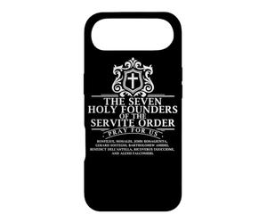 Sept Saints fondateurs de l'Ordre des Servites Prions pour Nous Catholiques Coque pour iPhone Air