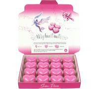 Sept-Senteur Snow Pixie Fondant Parfumé Pour Bruleur Fondant, 16 X 5g Tartelette En Forme De Coeur, En Cire De Soja Vegan, Parfait Comme Parfum Maison, Cadeau Femme, Cadeau Cremaillere