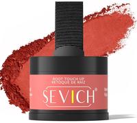 Sept-Sevich Poudre De Racines Pour Cheveux Clairsemés - Pour Homme Et Femme - Imperméable - Correcteur Pour Épaissir Les Cheveux Clairsemés - 4 G - Marron Rougeâtre