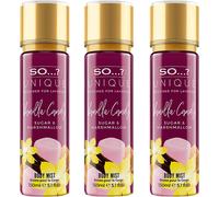 Sept-So¿? Unique Vanilla Candy Brume Corporelle Parfumée Pour Femme 150ml (Lot De 3)