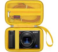 SEPT-Sony ZV-1 / ZV-1F / ZV-1 II étui de Transport pour Appareil Photo numérique, 4K Video Streaming Camera Hard Travel Housse de Rangement Sac de Rangement Rack de Rangement. Jaune