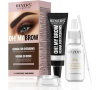 Sept-Teinture Sourcil Brun Fonc¿¿, Formule ¿¿ Base D'huile D'argan Et D'huile De Ricin (Om¿¿Ga 6, Carot¿¿Nes, Vitamines A, E, F), R¿¿Sultat Naturel, Dure Jusqu'¿¿ 4 Semaines, 15+ Applicat