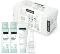 Sept-, Trousse De Toilette Bébé, Coffret Cadeau Nouveau-Né Avec : Gel Shampoing 100 Ml + Lotion Hydratante 100 Ml + Crème Pour Le Change 75 Ml + Eau De Cologne 50 Ml. Format Voyage. Bleu Dreams