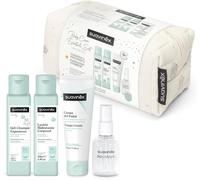 Sept-, Trousse De Toilette Bébé, Coffret Cadeau Nouveau-Né Avec : Gel Shampoing 100 Ml + Lotion Hydratante 100 Ml + Crème Pour Le Change 75 Ml + Eau De Cologne 50 Ml. Format Voyage. Beige Dreams