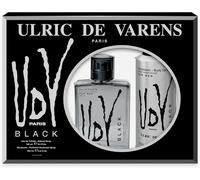 Sept-Ulric De Varens - Coffret Parfum Homme Udv Black - Eau De Toilette 100 Ml + Déodorant Spray 200 Ml - Fougère Fruitée Moderne - Made In France