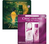 Sept-Ulric De Varens - Set 2 Coffrets Parfums Femme - 1 Coffret Varensia Edp 50ml + Deo Spray 125ml - 1 Coffret Chic-Issime Edp 50ml + Deo Spray 125ml