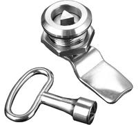 Sept-Verrou De Boîte Aux Lettres Clef Triangle De Compteur Électrique À Gaz Avec Clé Triangulaire, Serrure À Came Filetée, Boite Pour Boîte Aux Lettres, Armoire, Tiroir, Meubles