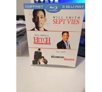 Sept Vies + Hitch, Expert En Séduction + À La Recherche Du Bonheur - Pack - Blu-Ray