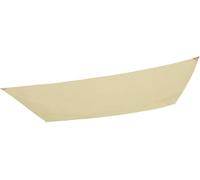 Sept-Voile D'ombrage Rectangulaire 300x200 Cm Beige, Tissu Polyester 160 G, M², Protection Solaire Pour Jardin Ou Terrasse, Cordes De Fixation Incluses, Anneaux Métalliques