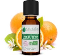 Sept-Voshuiles - Huile Essentielle Orange Douce Bio 60ml - Parfum Fruité Et Frais - Nombreuses Vertus Et Applications - Huiles Essentielles De Qualité - 100% Pure Et Naturelle - Hebbd Et Certifiée Ec