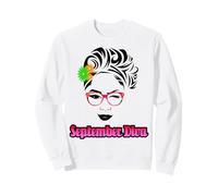 September Diva Birthday Queen Funny Cute Women Women Girls Sweatshirt