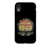 Septembre 1962 Cadeau Anniversaire Septembre 1962 64 Ans Coque pour iPhone XR