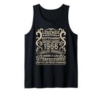 Septembre 1966 - 59 Ans Anniversaire Cadeau Vintage 1966 Débardeur