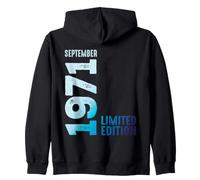 Septembre 1971 Année 1971 Rétro 1971 Vintage Édition Limitée Sweat à Capuche