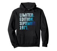Septembre 1971 Année 1971 Rétro 1971 Vintage Édition Limitée Sweat à Capuche