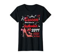 Septembre 2011 Anniversaire This Queen Was Born In September T-Shirt