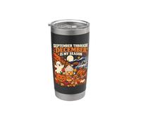 Septembre à décembre est ma saison confortable Gobelet isotherme en acier inoxydable double paroi