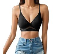Septembre Offres Soutien-gorge Femme avec Boucle Latérale Avant Bord en Dentelle Sans Anneau en Acier Mouvement Fronçage Sans Couture Ajustement Yoga Sommeil Grand Soutien-gorge Enceinte Vêtements