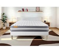 Septnuits Matelas mémoire de Forme 140x200 Memo Plus 3 Zones de Confort | Epaisseur : 24 cm | Confort : Ferme