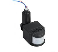 Septoolshop Commutateur automatique à détecteur de mouvement infrarouge double technologie 120 degrés plage de détection pour ampoule montage mural (3)