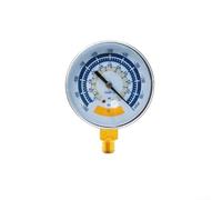 Septoolshop Manomètre industriel en acier inoxydable 304, connecteur G1/8, 0 à -1000 mbar pour pompes V-i180 280 (grande)