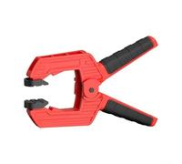 Septoolshop Pince de serrage solide en ABS pour le travail du bois avec poignées en caoutchouc Angles réglables pour objets irréguliers Rouge 22,9 cm