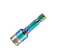 Septoolshop Sourcingmap Lot de 1 tournevis à douille hexagonale de précision 8 mm en acier pour alliage CR-V