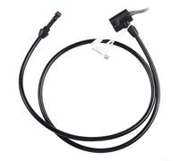 Septoolshop Tube d'extension élégant de 125 cm pour pompe à air de vélo offrant une forte résistance et une puissance de gonflage efficace