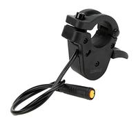 Septpenta Accélérateur Au Pouce pour Vélo Électrique, Électrique Accélérateur Fabriqué en Alliage D'aluminium, Contrôle de Vitesse 300X, Tension Applicable 12V, 24V, 36V, 48V, 52V, 72V